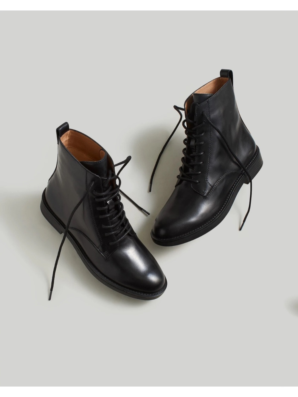 Madewell Evelyn Leather Ankle Bootie